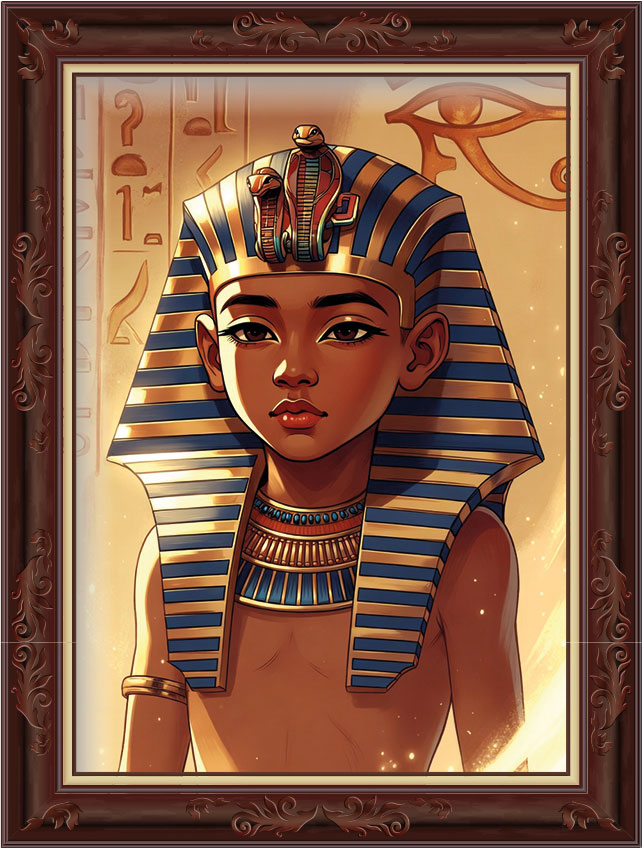 Portrait de Toutankhamon